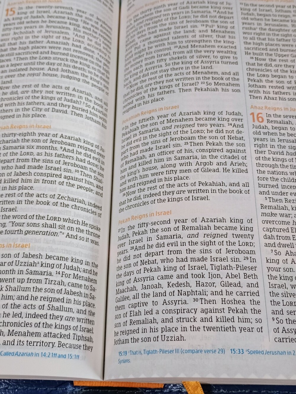 The Big Picture Interactive Bible NKJV for Kids - Blue/Orange - Picture 6 of 7